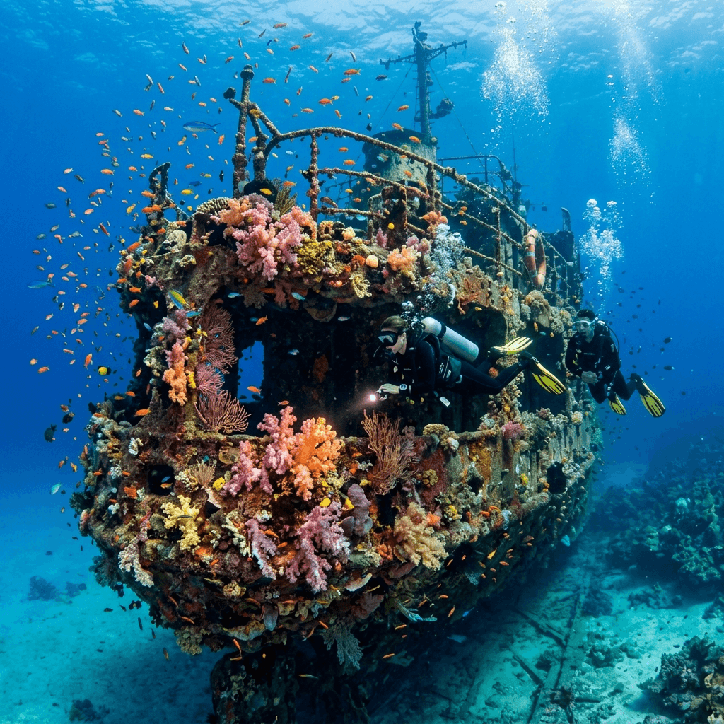 Wreck Diving & Coral Expeditions Card