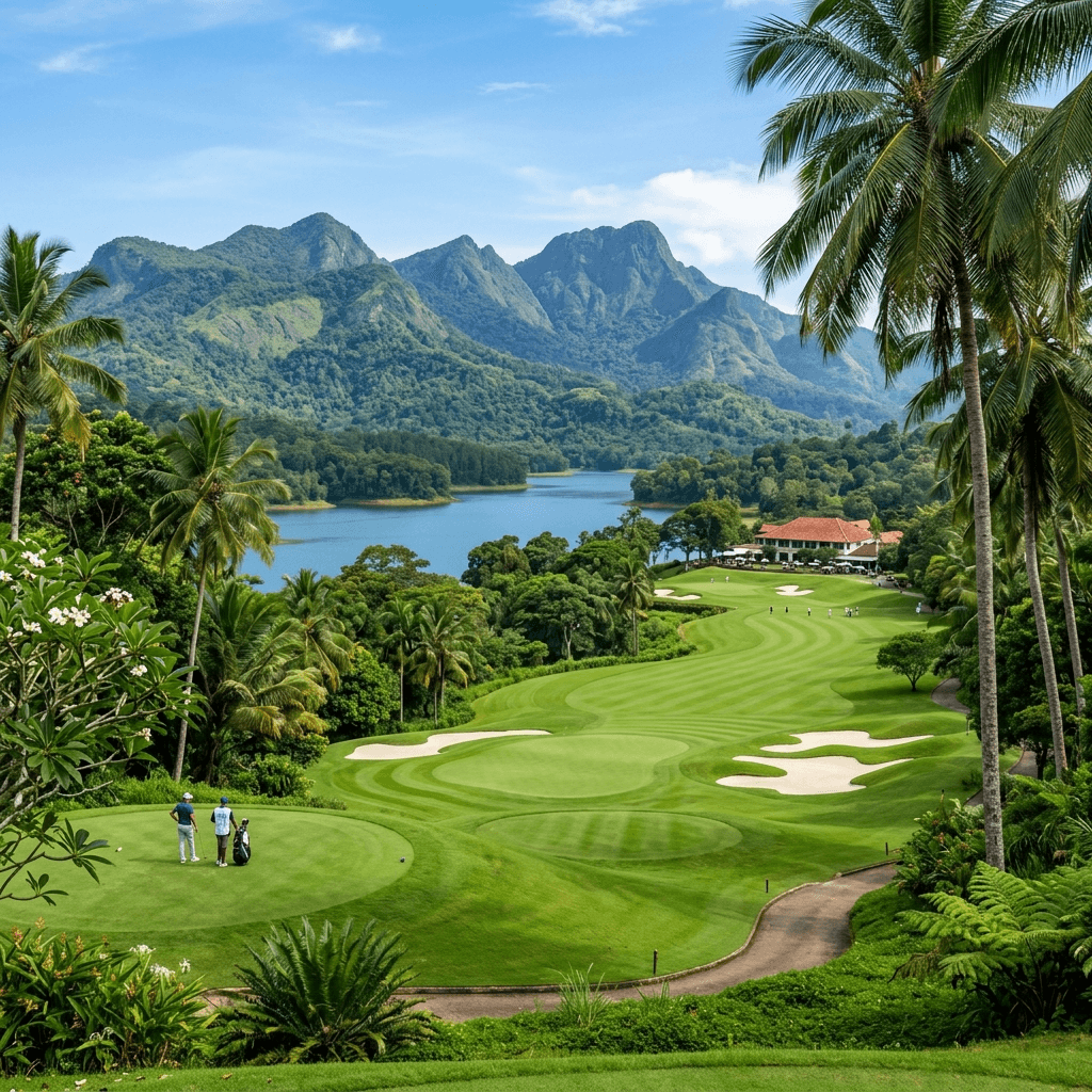 Victoria Golf Course in Digana Kandy Sri Lanka
